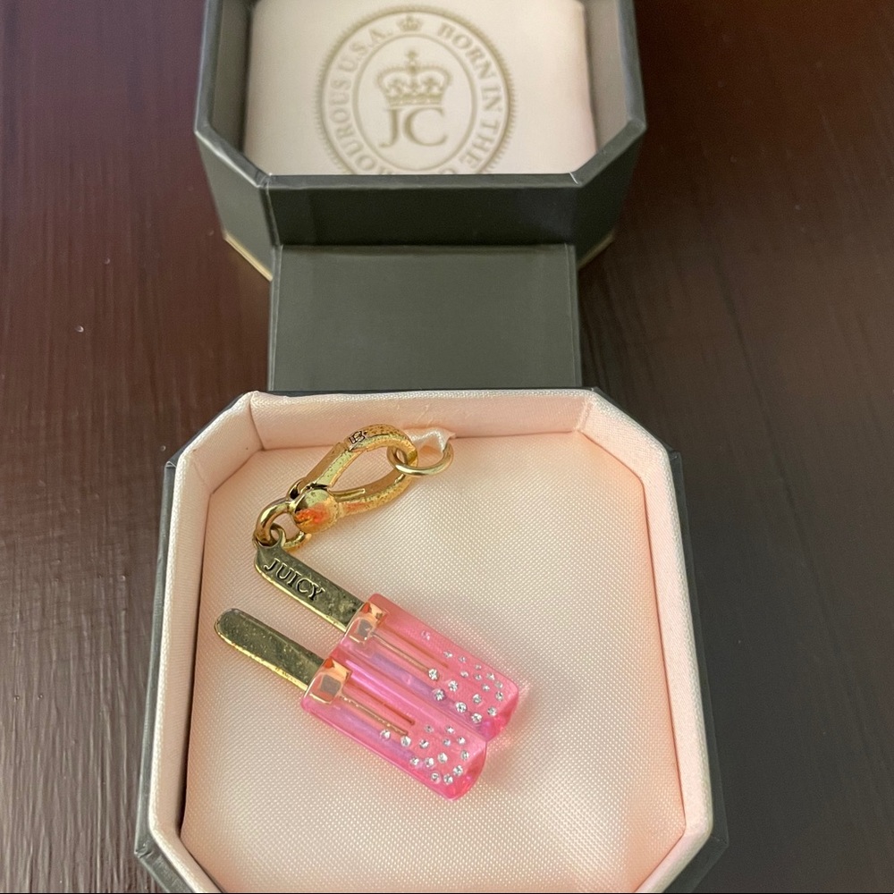 Juicy Couture - Pink Popsicle Charm